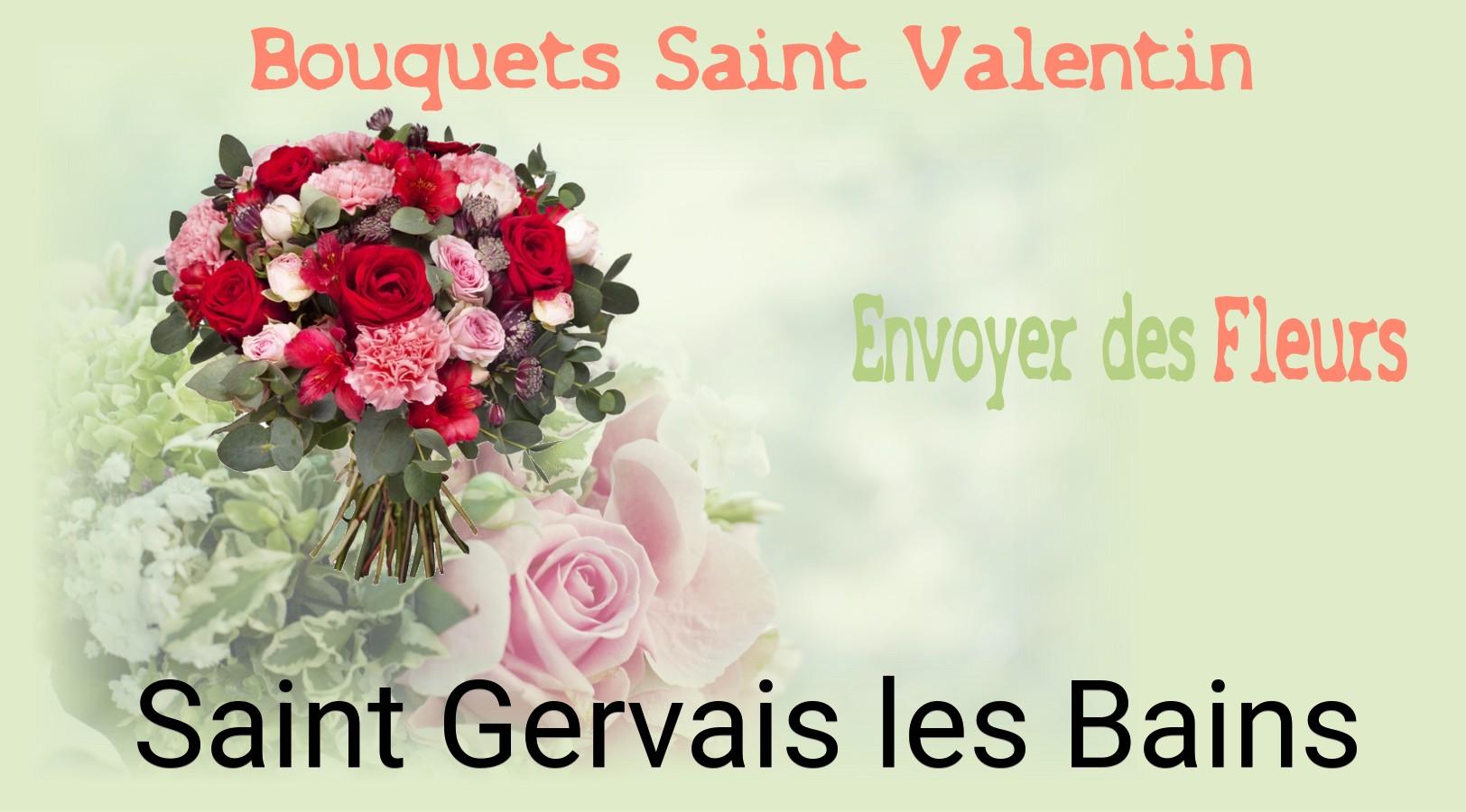 Roses de Saint-Valentin livrées à Saint-Gervais-les-Bains